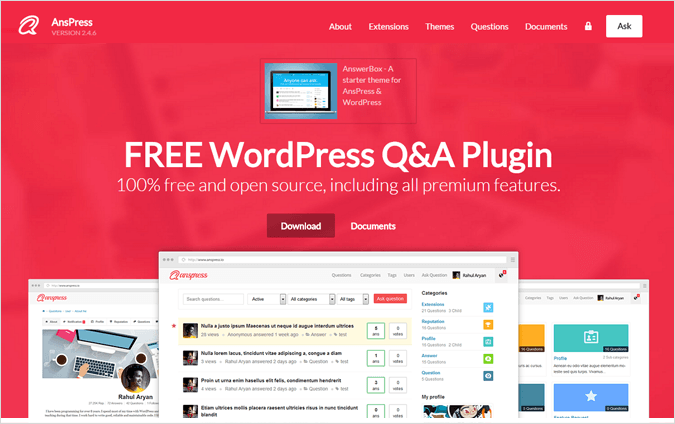 AnsPress qna plugin