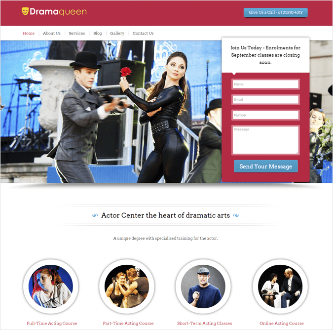 DramaQueen-local-business-wp-InkThemes