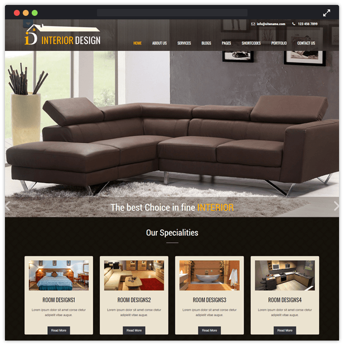 Furnish Interior Design WordPress Theme