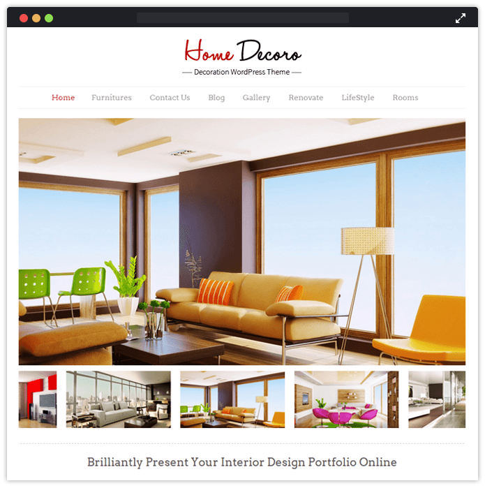 Home Decoro Decoration WordPress Theme