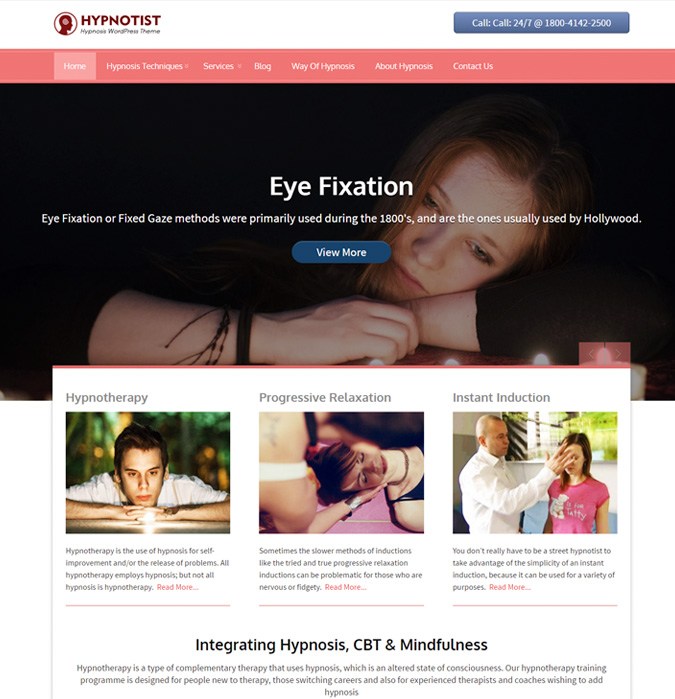 Hypnosis WP Theme