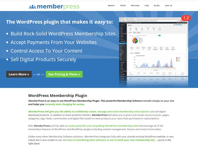 Memberpress - wordpress membership manager