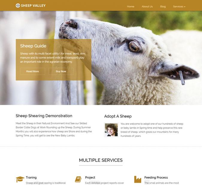 Sheep Valley WP Theme