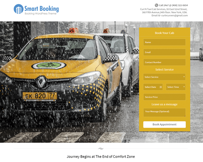 SmartBooking WordPress Theme