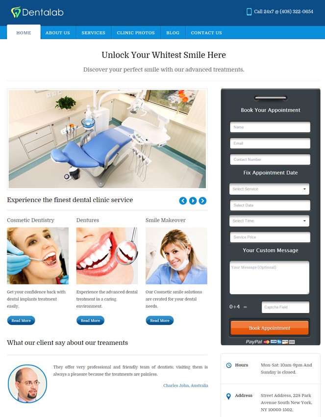 dental care template