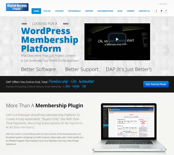digitalaccesspass - wordpress membership manager