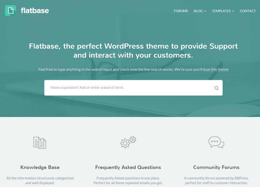 flatbase - forum theme