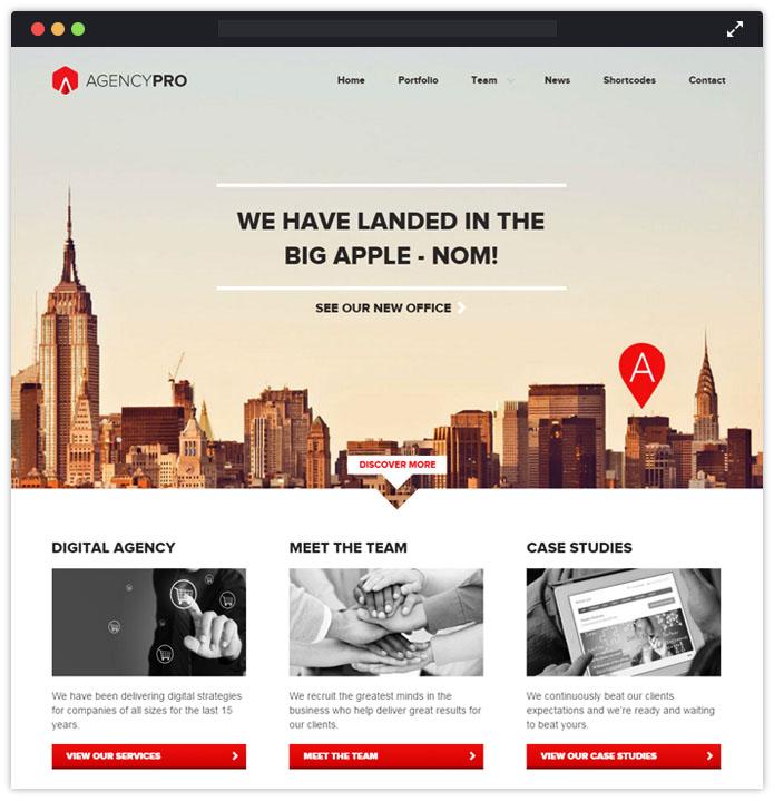 Agency Pro Corporate WordPress Themes InkThemes