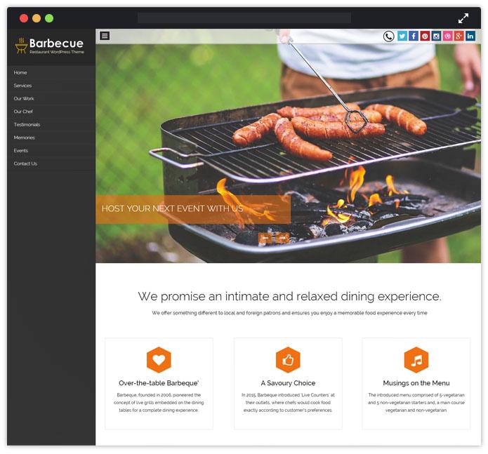 Barbecue WordPress Theme