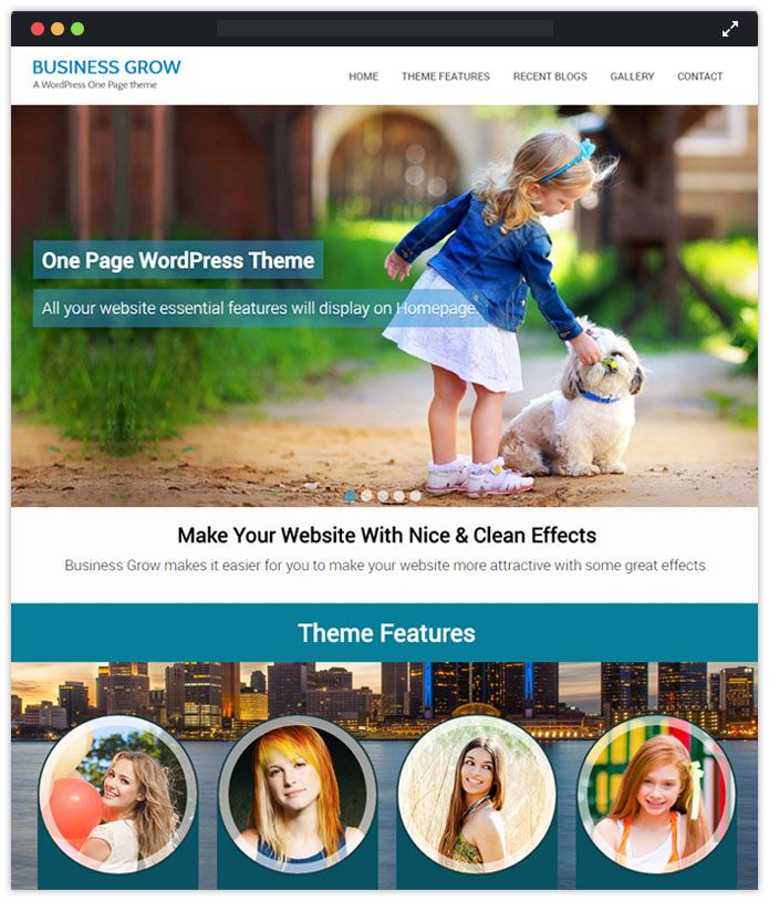 Business Grow Speaker WordPress Themes InkThemes