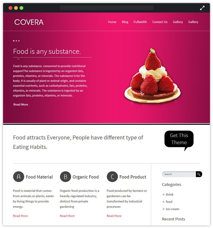 Covera WordPress Theme