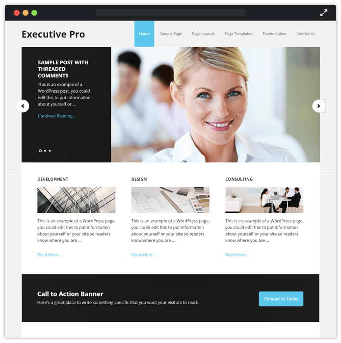 ExecutivePro-wordpress-theme-InkThemes