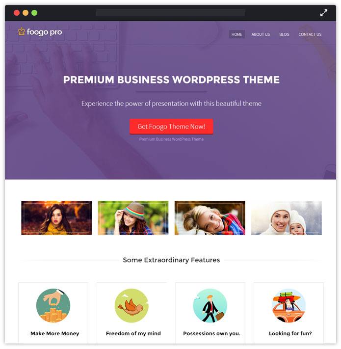 Foogo Pro WordPress Theme