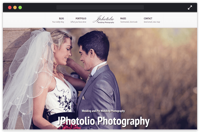 JPhotolio WordPress Theme