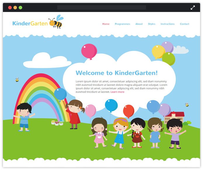 KinderGarten Best Preschool Child Care & Kindergarten WordPress Themes