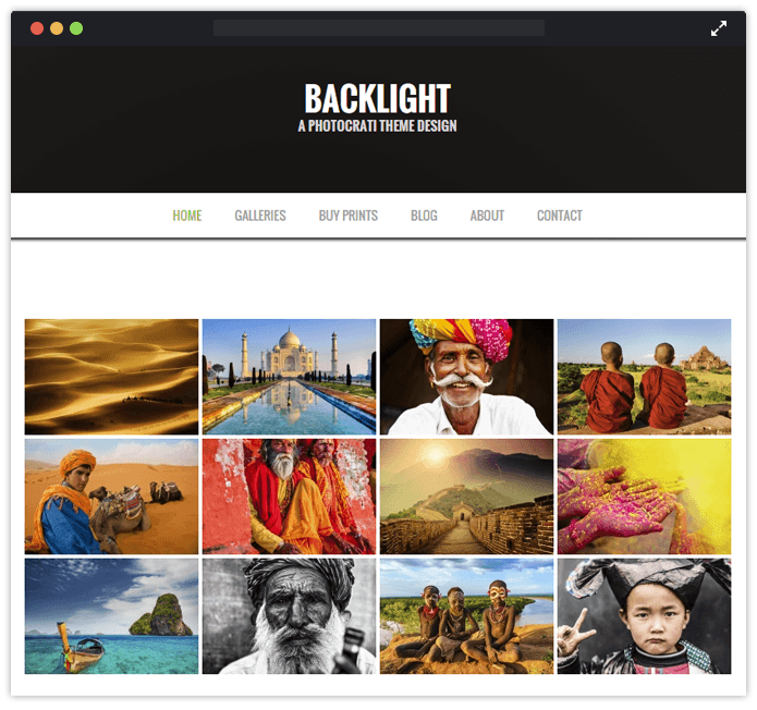 Photocrati WordPress Theme