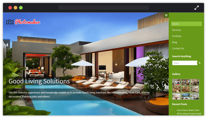 Photomaker WordPress Theme