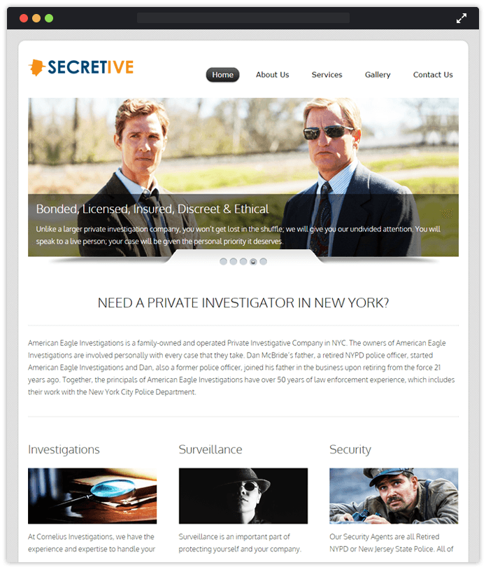 Sectretive-agency-wordpress-InkThemes