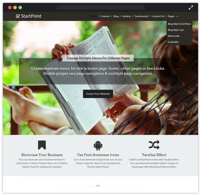 StartPoint Speaker WordPress Themes InkThemes