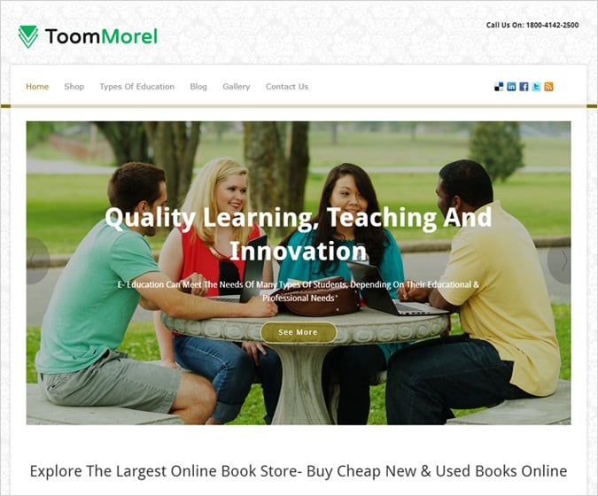 ToomMorel WordPress Theme