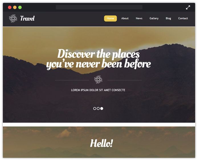 Travel Agency WordPress Theme