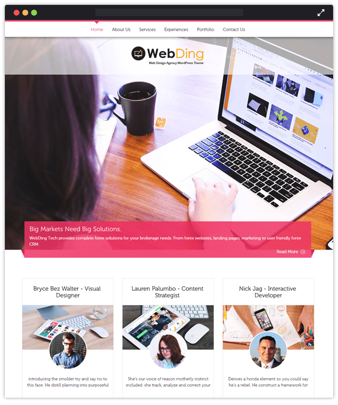 WebDing-agency-wordpress-InkThemes