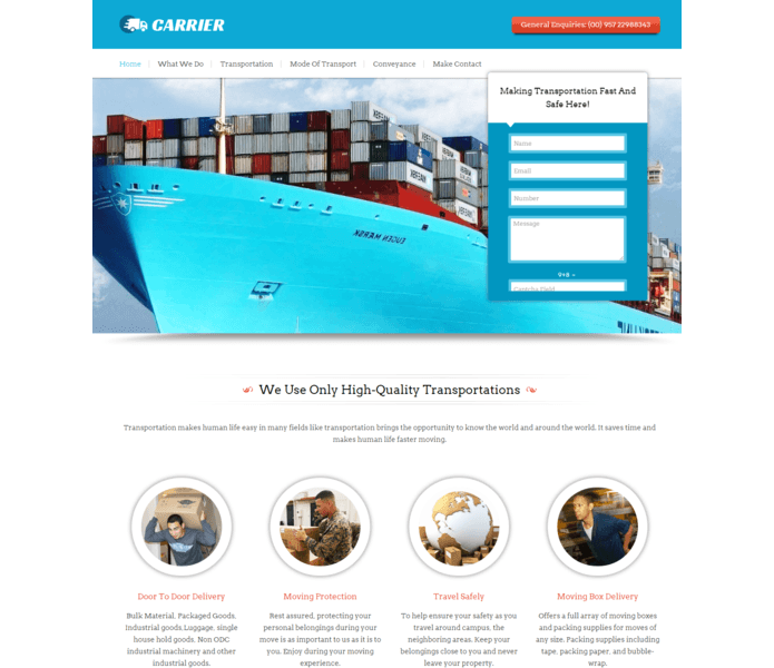 carrier wp theme