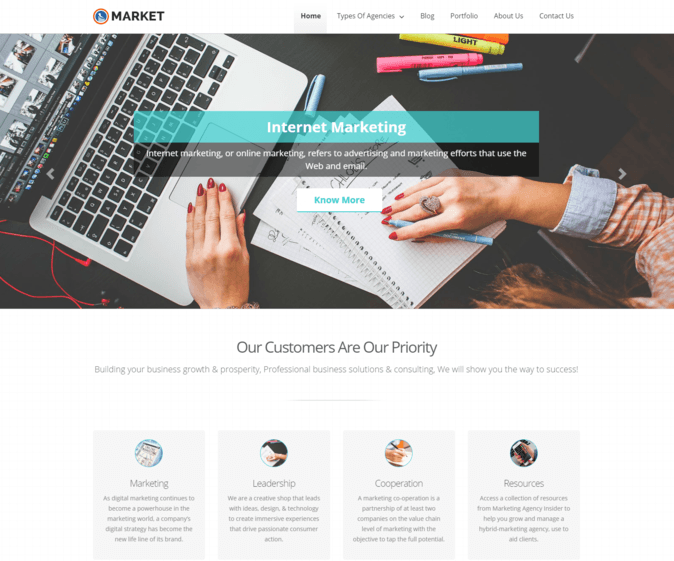 market WP Theme