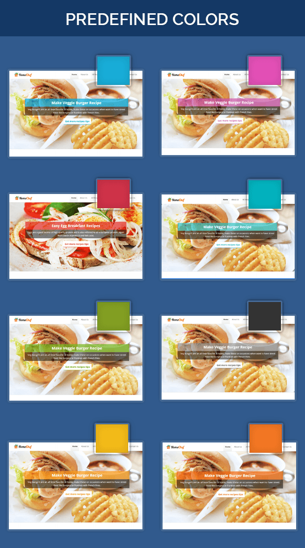 Homechef Color Options