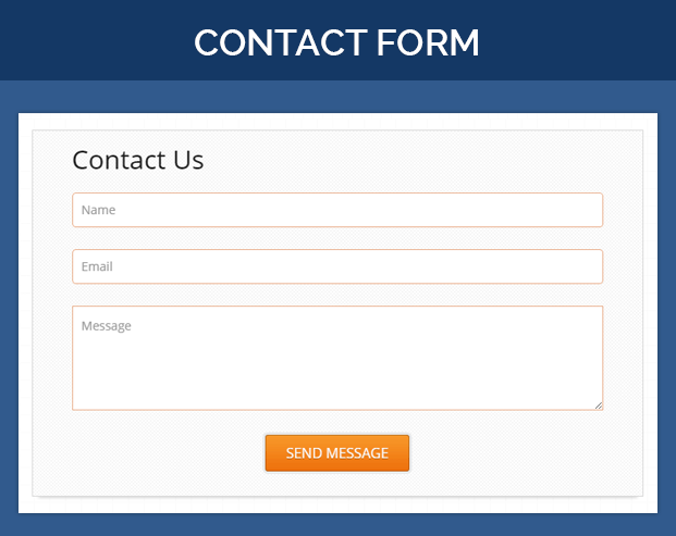 Homechef Contact Section