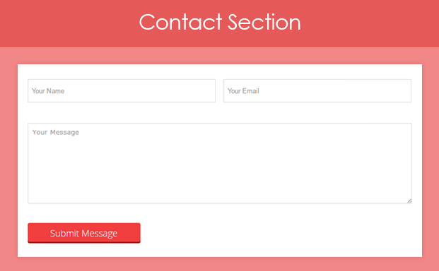 HairStylist Contact Section