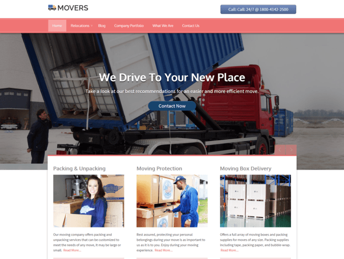 movers WP Theme