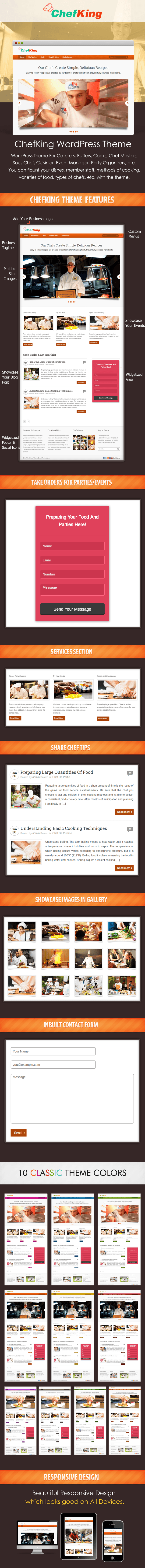 Chef WordPress theme