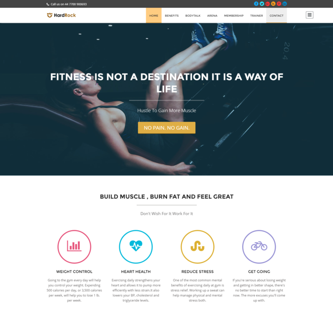 hard rock wp theme