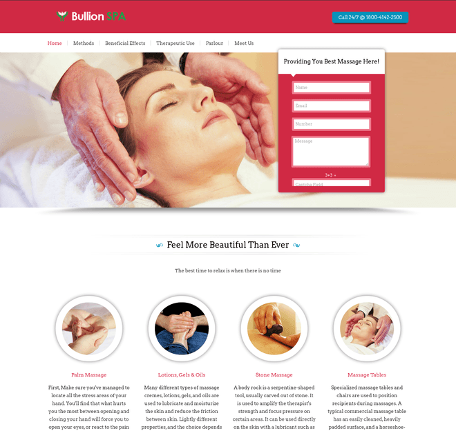 bullion spa wp theme