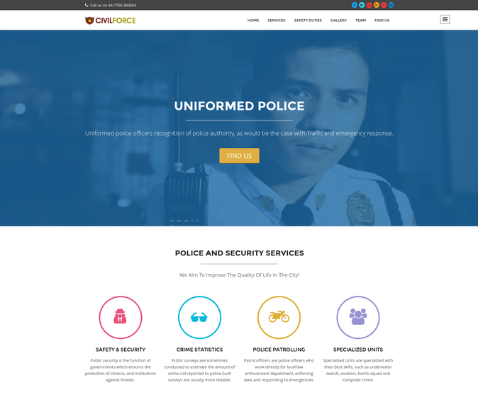 civil force wp theme