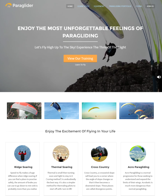 paraglider wp theme