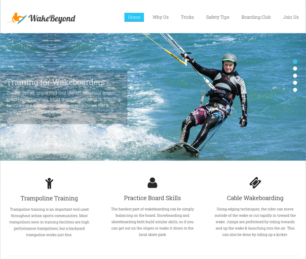 wake beyond wp theme