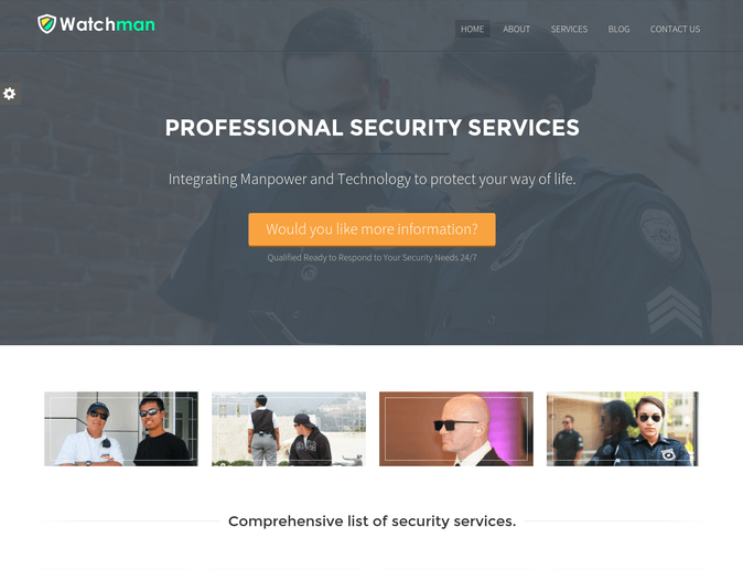 watchman wp theme