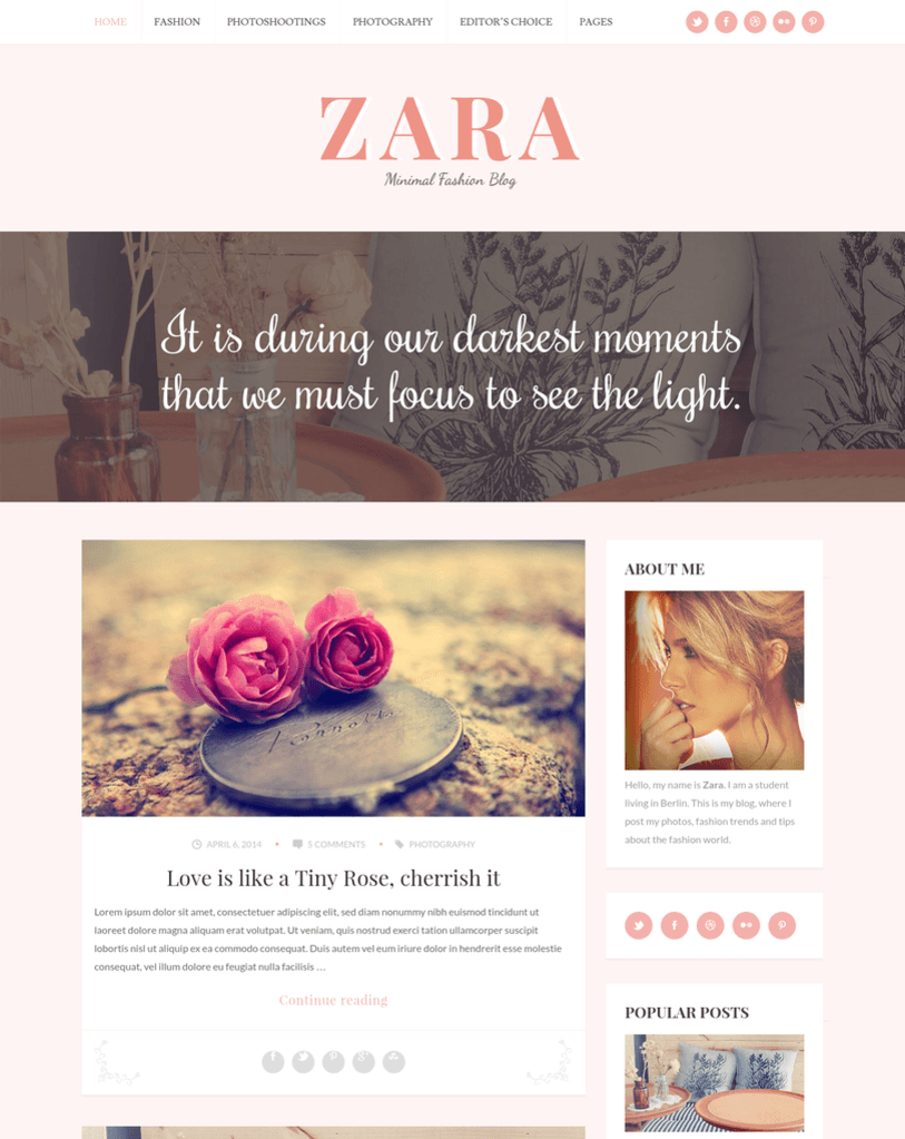 ZARA-WordPress-Theme-For-Fashion-Bloggers