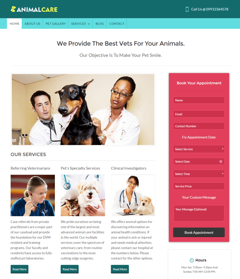animal-veterinary-wordpress-theme