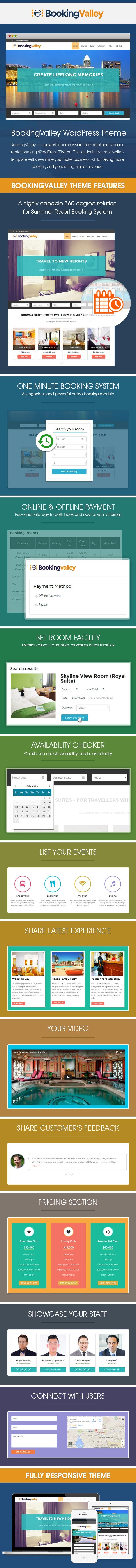 Hotel Booking WordPress Template