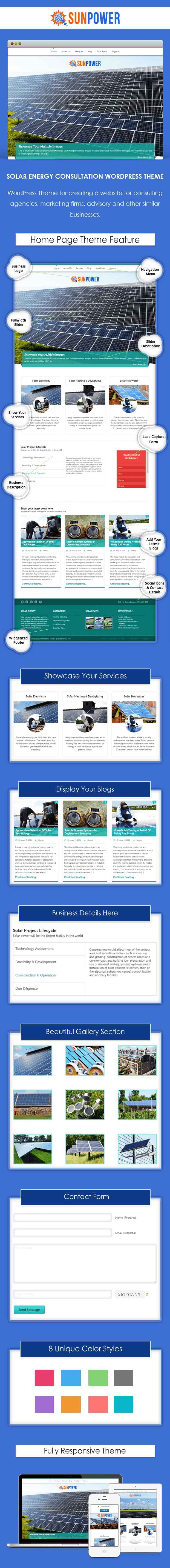 Solar Energy Consultation WP Theme