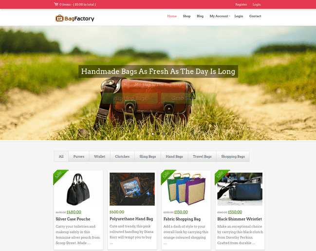 bag factory wp theme