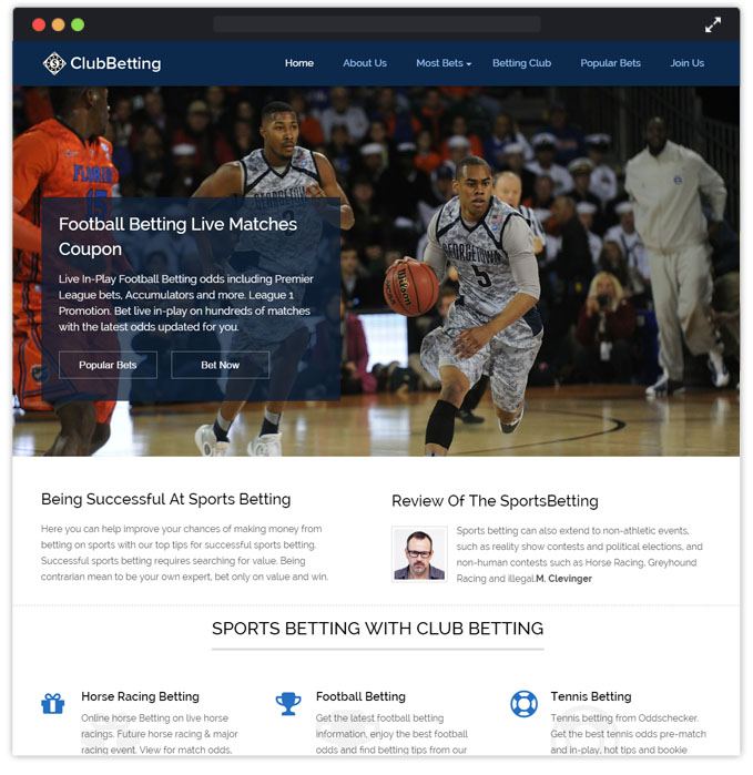 ClubBetting WP Themes