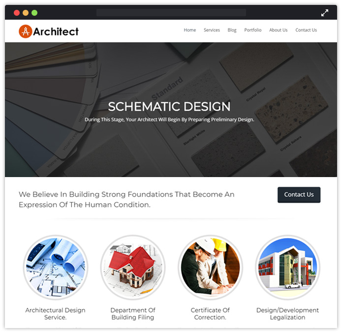 Architecture WordPress Theme