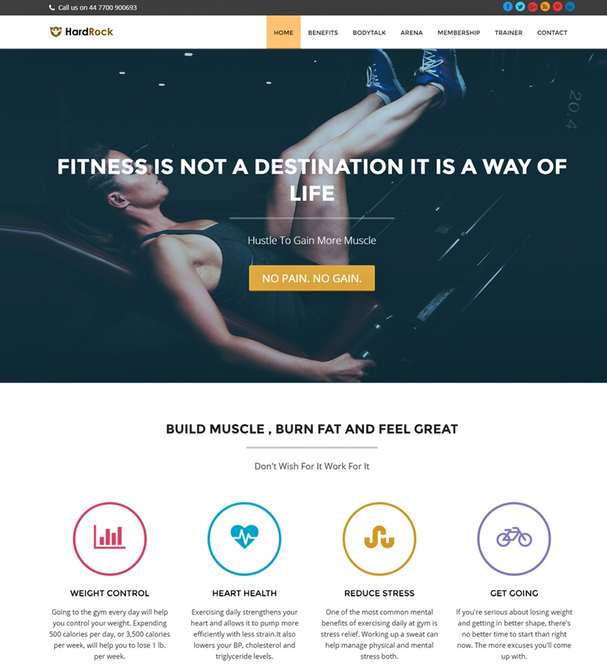 HardRock WordPress Theme