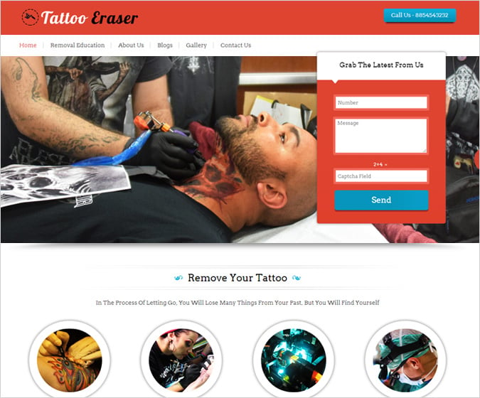 TattooEraser WordPress Theme