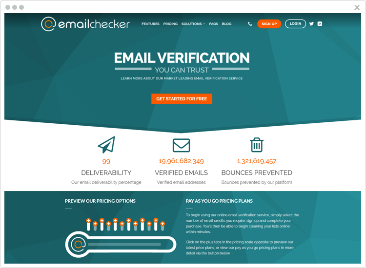 Email Checker - Email List Cleaning Software
