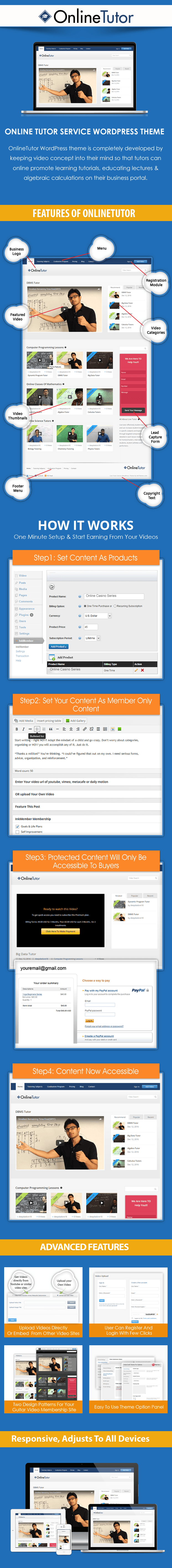 Live Tutor Service WordPress Theme